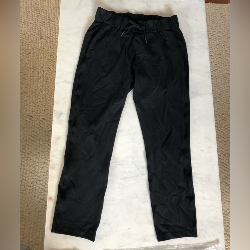 Lululemon Black Drawstring Athletic Pants Size 4